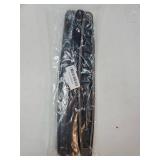 4-Packs Black Anti-Collision Patch Bumper Guard Strip Anti-Scratch Bumper Protector Trim Universal for Cars SUV Pickup Truck - Retail: $9