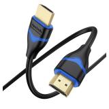 4K HDMI Cable 4FT, High Speed HDMI 2.0 Cable 4 Foot Ultra HD HDMI to HDMI Cord 4K@60Hz, 2K@144Hz, 1080P@240Hz, HDR, 3D, HDCP2.2, ARC for Monitor, Roku TV, PS4/PS5, Laptop, HDTV, Xbox, Switch - Retail: