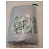 Blue Linen Textured Curtains 84 Inch Length for Living Room Grommet Top Farmhouse Light Filtering Window Drapes for Bedroom, 2 Panels Heathered Sky Blue - Retail: $27