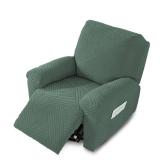 Recliner Cover, Stretch Recliner Covers That Stay in Place, Washable Lazy Boy Recliner Chair Covers, Furniture Protector Recliner Slipcovers for Dog Kid, Light Green - Retail: $30
