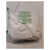 Natural Linen Look Semi Sheer Curtains for Bedroom, Grommet Light Filtering Breathable Airy Privacy Curtains for Living Room, 2 Panels (Each 52 x 90 Inch, White) - Retail: $34