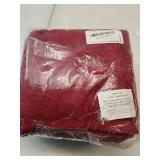 Ultra Soft 8-Piece Towel Set - 100% Pure Ringspun Cotton, Contains 2 Oversized Bath Towels 27x54, 2 Hand Towels 16x28, 4 Wash Cloths 13x13 - Ideal for Everyday use, Hotel & Spa - Burgundy