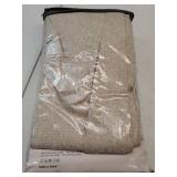 100% Blackout Shield Linen Blackout Curtains for Bedroom 90 Inches Long, Back Tab/Rod Pocket Living Room Drapes, Thermal Insulated Blackout Curtains 2 Panels Set, 50 W x 90" L, Oatmeal - Retail: $49"