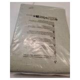 Linen Blackout Curtains Durable Thick Textured Linen Look 100% Blackout Patio Door Curtain Anti Rust Grommet Extra Wide Sliding Door Curtain Panel, W100 x L96 inch - Sage - Retail: $46