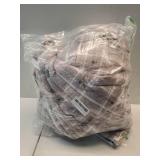 Heated Blanket Full Size, Electric Blanket 72x84" for Bed with 8 Fast Heating Levels & 10 Hours Auto Shut-Off, Grey Plaid Warm Soft Flannel Blanket Gift for Women Grandma Machine Washable - Retail: $3