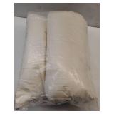 Organic Wool Pillow Queen Size, Soft Breathable Support Bed Pillows for Sleeping, Luxury Down Alternative Pillow for Side & Back Sleepers, 100% Cotton Cover, Natural Wool Filling (Off White)