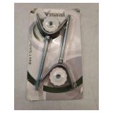 Baby Gate Banister Adapter Y-Spindle Rods - M8(8mm) for Pressure Mounted Baby and Pet Safety Stair Gates with Extra Long Wall Mounting Screws Rod & Bolts (Y-Grey-2 Pack) - Retail: $10