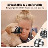 Dog Muzzle, Soft Mesh Muzzles for Small Medium Large Dogs Chihuahua Poodle Husky Labrador Retriever, Breathable Dog Mouth Guard for Biting Chewing Grooming, Allow Panting Drinking - Retail: $10