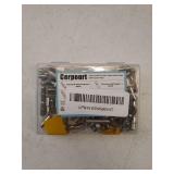 104Pcs Shelf Pins Kit,4 Styles Nickel Plated Shelf Support Pegs, Bookshelf Pegs for Shelves, Cabinet Shelf Bracket Pegs Shelf Pins Holders for Kitchen Furniture & Closet ( 5mm & 1/4inch ) - Retail: $7