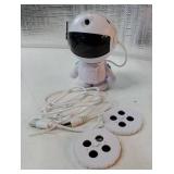 Astronaut Galaxy Projector, Star Projector with 12 Space Films, Galaxy Projector for Bedroom with Timer and 360°Rotating Magnetic Head, Planetarium projectors is Suitable for Kids and Adults (White) 