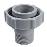 Swimming Pool Drain Fitting Connects Fit for Coleman Pools,ID1.5-inch Connect To The Bottom Of The Pool, OD1.0-inch.Internal Thread 3/4-inch Connect To The Garden Pipe - Retail: $7