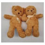 2 Pack of 12" Teddy Bears for Babies, Kids, Boys, Girls