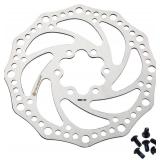 Bike Disc Brake Rotor with 6 Bolts Fit for Road Bike Mountain Bike BMX MTB - Retail: $9