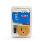 Electronic Surge Protector for Home Appliance, Voltage Protector Suit for Refrigerators and Freezers, Voltage Brownout Outlet 120V 15A 1800Watts - Retail: $21