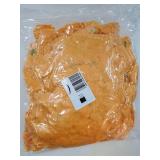 24 Pcs 5ft Halloween Marigold Garland for Decoration with LED Light and Butterfly Artificial Marigold Flowers Indian Faux Garlands for Day of The Dead Diwali Wedding Party Decoration (Light Orange)