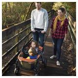Evenflo Pivot Xplore All-Terrain Stroller Wagon (Ranger Green) - Retail: $350