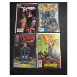 Marvel X-Men Comic Book Collection - 4 Issues Bundle