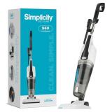 Retails for $130! Simplicity Vacuums Corded Stick Vacuum Cleaner - Bagless, Two Speeds, HEPA Filter, Ideal for Hardwood & Tile, S60 Spiffy