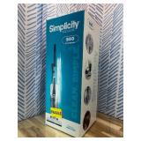 Retails for $130! Simplicity Vacuums Corded Stick Vacuum Cleaner - Bagless, Two Speeds, HEPA Filter, Ideal for Hardwood & Tile, S60 Spiffy