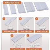 Peel and Stick Chair Rail Panel Molding, 240