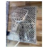 Enclosed Stainless Steel Cat Litter Box with Lid Extra Large Litter Box for Big Cats XL Metal Litter Pan Tray with High Wall Sides Enclosure, Non-Sticky, Anti-Leakage, Easy Cleaning