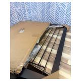 ZJSF Freestanding Dog Fence Indoor, Foldable Dog Gate for Doorways, Stairs or Hallways, Sturdy Wood Extra Wide Pet Gate with Support Feet for The House, Black, 32 "Height-2 Panels