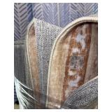 Retails for $110! 9x12 Area Rug, Soft Non Slip Low Pile Washable Rug, Boho Modern Large Rug for Living Room, Bedroom, Dining Room, Beige