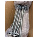 4 Pack Adjustable Leveling Jack Solid Screw Jacks with Base Plate for Baker-Style Scaffolding, Silver