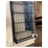 Heavy Duty Rolling Garment Rack 3 Tiers Adjustable Wire Shelving Clothes Rack with Rods and Side Hooks,Storage Closet Clothing Rack with Wheels Black 15.7" D x 29.5" W x 74.5" H