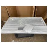 Retails for $105! 51.18" Extra Tall Cat Gate for Doorway, 30.5"-40" Auto Close Pet Gate Include 2.75" and 5.5" Extension Kits, No Drilling Pressure Mount Kit, Suitable for Doorways or Kitchen, New Whi