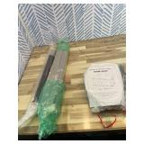 Retails for $153! Domi Outdoor Storage Deck Box 120 Gallon, Waterproof Lockable Steel Outdoor Storage Container for Outside Cushions, Garden Tools and Pools Equipment, Gray