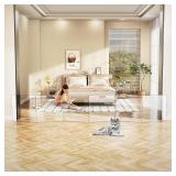 Retails for $149! Acylic Pet Playpen Gate for The House Doorways, Acrylic Pet Gate for Dogs, Freestanding, Clear (6 Panel)