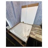 Retails for $149! Acylic Pet Playpen Gate for The House Doorways, Acrylic Pet Gate for Dogs, Freestanding, Clear (6 Panel)