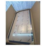 A PLUS MAX 18x36 Picture Frame, Black Engineered Wood Frame for 18 x 36 Inch Picture Poster Photo, Light Weight 18 by 36 Frame with Wood-grain for Wall - 1 Pack/Black/18 x36