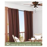 ALLZONE Tension Curtain Rod for Window, 83-123 Inches, Heavy Duty Curtain Rods No Drilling, Non-Slip Bathroom Shower Tension Rod, Renter Friendly, Adjustable, Spring Loaded, Extra Long, Black