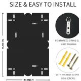 Retails for $240! ENENE Crystal Mirror for Wall Decor 36