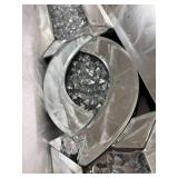 Retails for $240! ENENE Crystal Mirror for Wall Decor 36