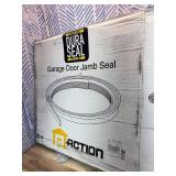 M-D Building Products 03822 34ft. (White) Durable Garage Door Seal & Weather Stripping Insulation Kit - Keeps Dust and Moisture Out, Easy Installation for Top and Sides