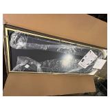 56" x 21" Arch Full Length Mirror - Floor Full Body Mirror with Aluminum Frame - Standing, Leaning or Hanging, for Bedroom, Living Room, Gold