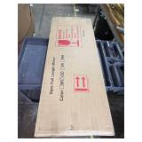 56" x 21" Arch Full Length Mirror - Floor Full Body Mirror with Aluminum Frame - Standing, Leaning or Hanging, for Bedroom, Living Room, Gold