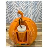 Retails for $109! Fog Machine with LED Lights, 800W Halloween Fog Maker Pumpkin Smoke Machine w/12 Colors Lights Effect for Halloween Front Porch Decor Haunted House Party Stage