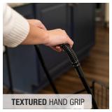 DMI Utility Cart with Wheels to be used for Shopping, Grocery, Laundry and Stair Climber Cart, Weighs 7.5 Pounds but holds up to 90 Pounds, Compact and Foldable, Black