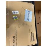 Besign LT08 Laptop Stand, Portable Lap Desk with Pillow Cushion, Fits up to 14 inch Laptop, with Anti-Slip Strip for Desk, Sofa & Bed, Black and Gray