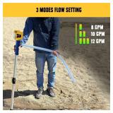 Brushless Stick Water Transfer Pump Compatible with Dewalt 20V Battery(Tool Only), 720GPH Cordless Water Pump Submersible Sump Pump Utility Pump for Pool Garden Pond