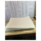 Wedge Pillow, Bed Wedge Pillows for Sleeping, Snoring, Back Support, After Surgery, Foam Triangle Pillow, Removable Washable Cover (White, 5in)