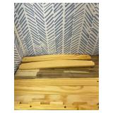 Retails for $150! Ocodile Toddler Bed with Rails | Low Montessori Floor Bed Frame for Kids | Standard Crib Size Wooden Frame for Independent Toddlers 1-3 - White