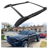 Retails for $199! Roof Rack Rails Cross Bars Fit for 2024-2026 Toyota Tacoma Double Cab Aluminum Cargo Bars Cargo Rack Crossbars Luggage Carrier, for Loading Kayak Snowboard Bike Rooftop Accessories