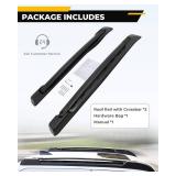 Retails for $199! Roof Rack Rails Cross Bars Fit for 2024-2026 Toyota Tacoma Double Cab Aluminum Cargo Bars Cargo Rack Crossbars Luggage Carrier, for Loading Kayak Snowboard Bike Rooftop Accessories