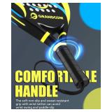 Retails for $107! Padel Racket Palas de Padel raqueta Lightweight for Women Female Players Teardrop Shape, Soft EVA Core, Fiberglass Surface, Beginner to Intermediate Arm Friendly All Round Racquet 38