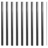 Baluster 3/4" Square x 26" Long, Powder Coated Black - SQPS26 (10 pcs)